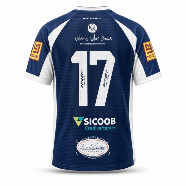 Camisa Oficial de Jogo 2026 Mandante — São João del-Rei EC — costas