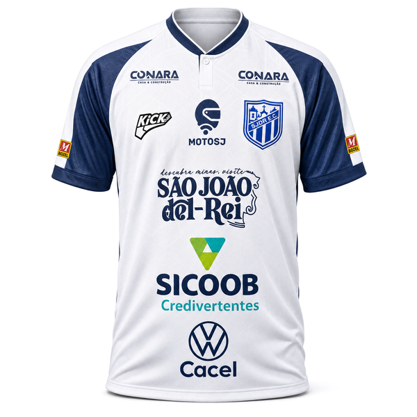 Camisa Oficial de Jogo 2026 Visitante — São João del-Rei EC